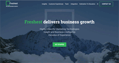 Desktop Screenshot of freshest.com